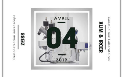 Démonstration du microscope double faisceau ZEISS Crossbeam 550 à l&rsquo;IRCER