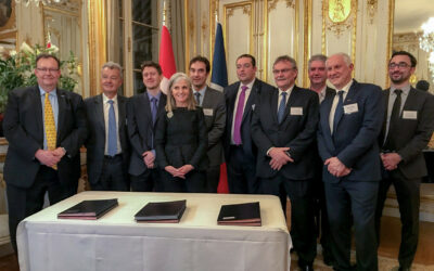 HYPERLOOP : IRCER était présent à l&rsquo;Ambassade du Canada le 22 janvier 2019