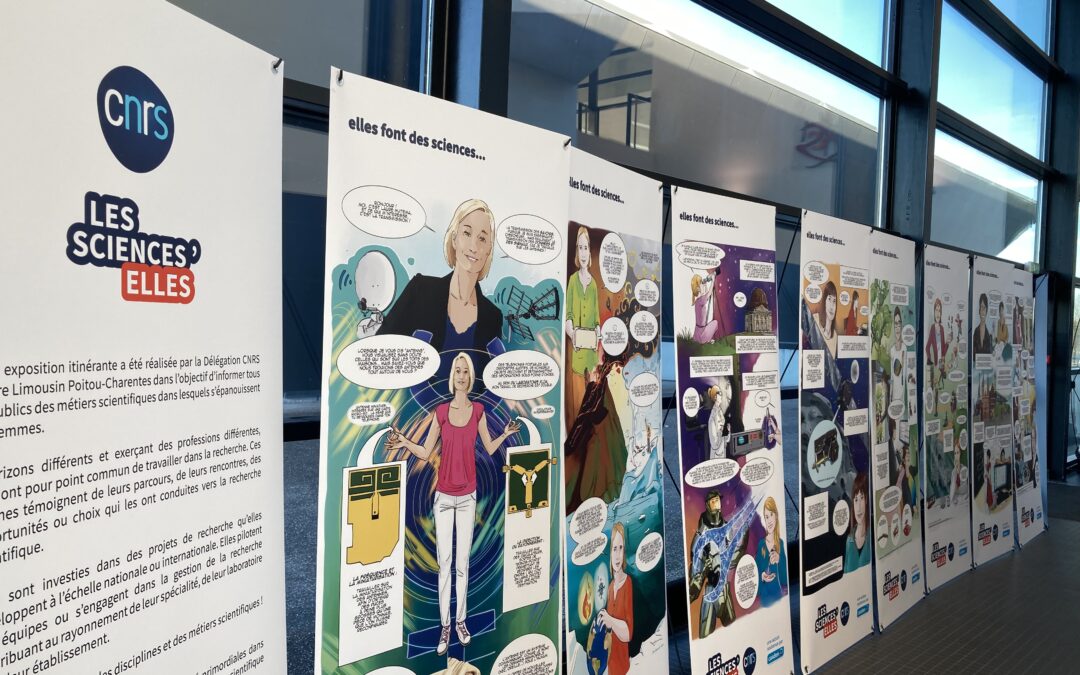 Exposition CNRS : Les Sciences’Elles