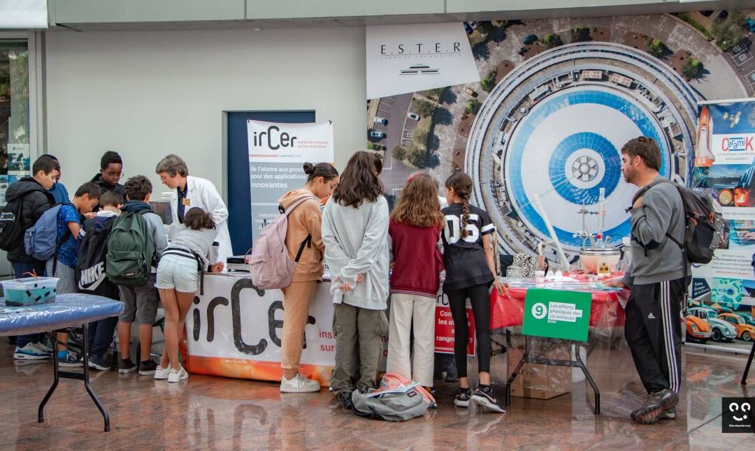 L’IRCER à la Fête de la Science 2023 de Limoges