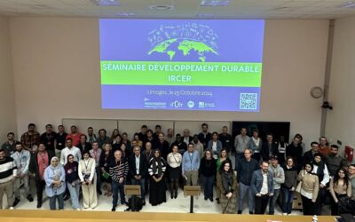 L&rsquo;IRCER organise un séminaire dédié au Développement Durable