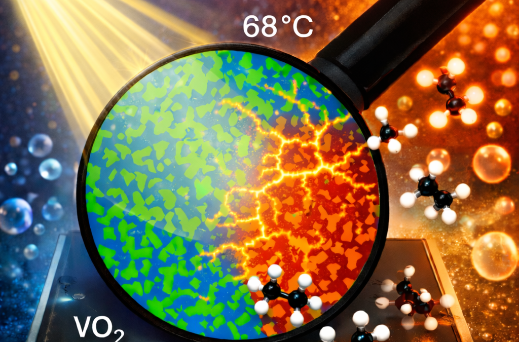 La transition métal-isolant au bénéfice de la photocatalyse