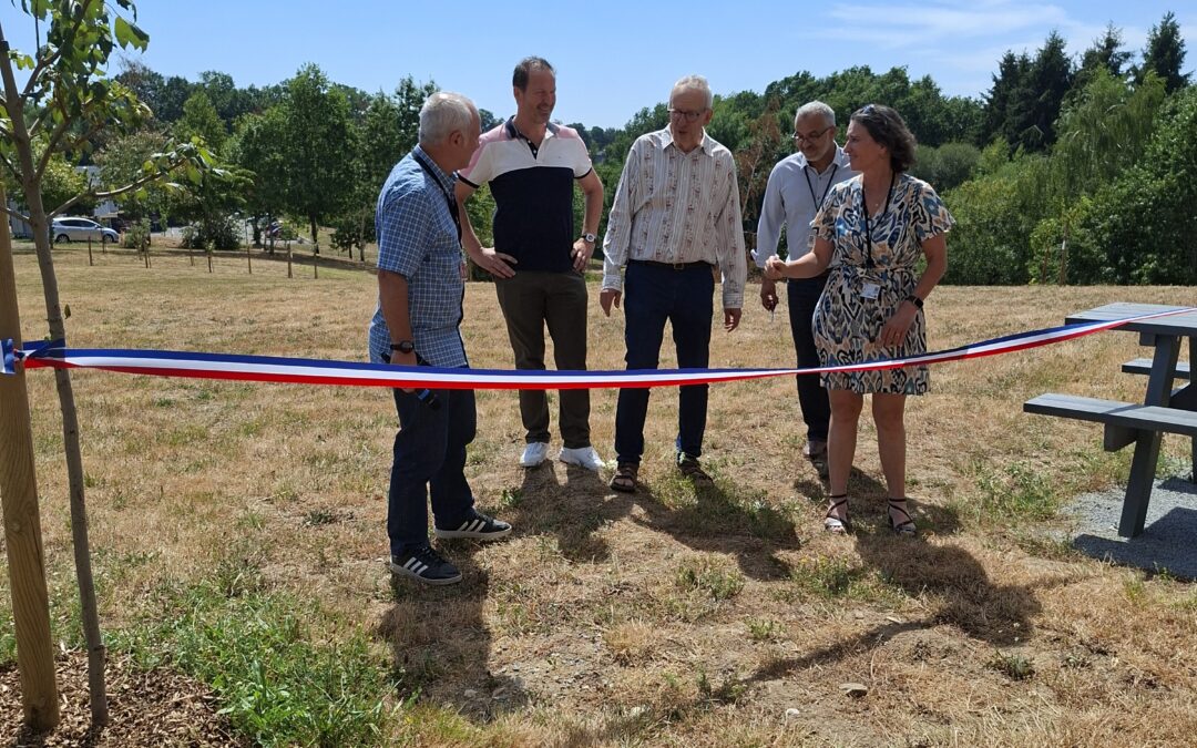 Inauguration des nouveaux aménagements des espaces extérieurs le 9 Juillet 2026.